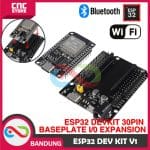 ESP32 ESP-32 DOIT WIFI BLUETOOTH IOT ESP32S DEVELOPMENT BOARD CH340 TYPE-C PLUS EXPANSION BASE PLATE