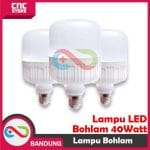 LAMPU BOHLAM LED JUMBO TERMURAH 40W AWET SUPER TERANG - Image 4