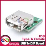USB TYPE A FEMALE TO DIP ADAPTER CONVERTER 2.54MM PCB BOARD FOR ARDUINO - Image 5