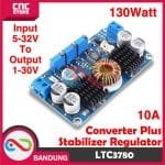 LTC3780 AUTO DC BUCK-BOOST CONVERTER + STABILIZED REGULATOR 10A 130W