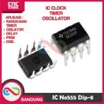 NE555 DIP-8 NE555P 555 CLOCK TIMER OSCILLATOR IC