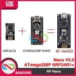 RF-NANO ARDUINO NANO V3.0 ATMEGA328P INTEGRATE NRF24L01+ WIRELESS 2.4GHz - Image 2