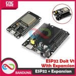 ESP32 ESP-32 DOIT WIFI BLUETOOTH IOT DEVELOPMENT BOARD WITH EXPANSION  I O BASE PLATE EXTENSION