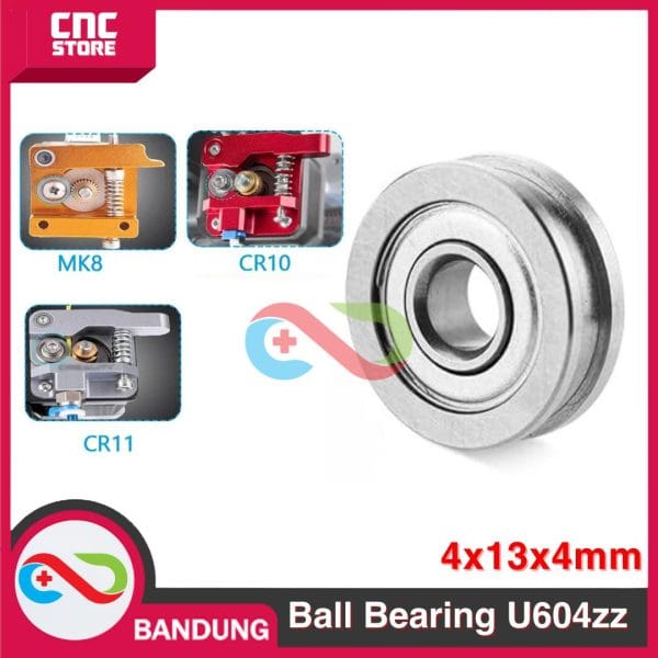 Ball Bearing U604zz u604z Miniature 4x13x4mm for 3D Printer Extruder
