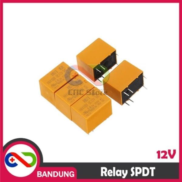 RELAY SPDT 1 CHANNEL 12V HK4100F-DC 250VAC 30VDC 3A