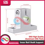 INEAR RAIL SHAFT SUPPORT SK8 HIGH QUALITY ALUMINUM CNC PARTS - Image 2