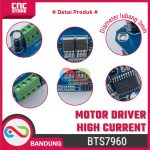 Motor Driver BTS7960 BTS7960B 43A – Modul Pengendali Motor Berarus Tinggi - Image 4