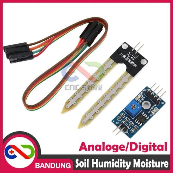 MODULE SENSOR KELEMBABAN TANAH SOIL HUMIDITY MOISTURE SENSOR MODUL