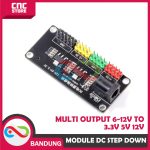 POWER MODULE DC STEP DOWN 6-12V TO 3.3V 5V 12V MULTI OUTPUT - Image 4