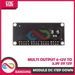 POWER MODULE DC STEP DOWN 6-12V TO 3.3V 5V 12V MULTI OUTPUT - Image 3