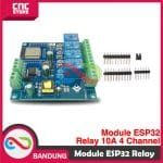 MODUL ESP32 RELAY 10A 4 CHANNEL AC 220 WIFI BLUETOOTH WROOM-32E - Image 2