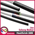 HEATSHRINK 2MM HEAT SHRINK SELANG SELONGSONG BAKAR PER 1 METER - Image 3