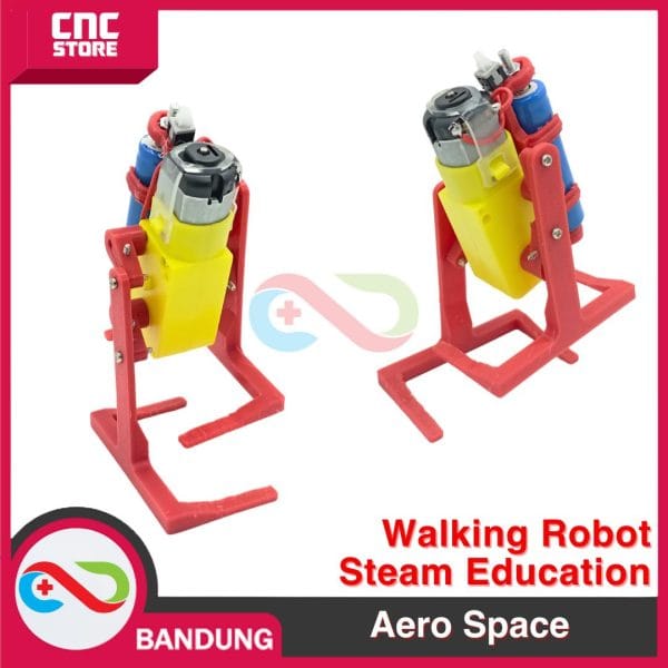 AERO SPACE WALKING ROBOT STEAM EDUCATION  DIY PROJECT