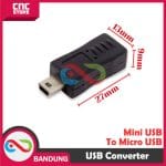 CONVERTER MINI USB TO MICRO USB ADAPTER HP ARDUINO ESP STM32 - Image 5