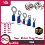 SKUN KABEL RING WARNA RV1.25-4. - Biru