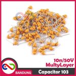 10PCS CAPACITOR KAPASITOR MULTILAYER TANTALUM 10NF 0.01UF 103 50V - Image 5