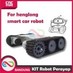 Sasis tangki paduan aluminium sasis robot kendaraan perayap video mobil pintar Henglong - Image 2