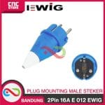 PLUG MOUNTING COLOKAN AC STEKER 2P 16A E 012 EWIG SNI INDUSTRIAL GRADE - Image 3