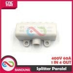 TERMINAL BLOCK BLOK KONEKTOR SPLITTER PARALEL KABEL HIGH POWER CONNECTOR 400V 60A  1 IN 4 OUT - Image 3