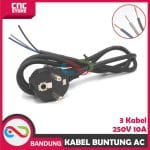 KABEL POWER LISTRIK AC BUNTUNG KOMPUTER PC 3 JALUR 3X - Image 2