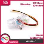 YF-S201C WATER FLOW SENSOR PENGUKUR DEBIT AIR YF S201C 0.5" 1/2INCH FLOWMETER