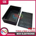 BOX X1 7,5x 5x2,5CM KOTAK ELEKTRONIK BOX ELECTRONIC RANGKAIAN