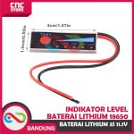 INDIKATOR LEVEL KAPASITAS TEGANGAN BATERRY LION BATERAI LITHIUM 3S 11.1V TEGANGN FULL12.6V - Image 2
