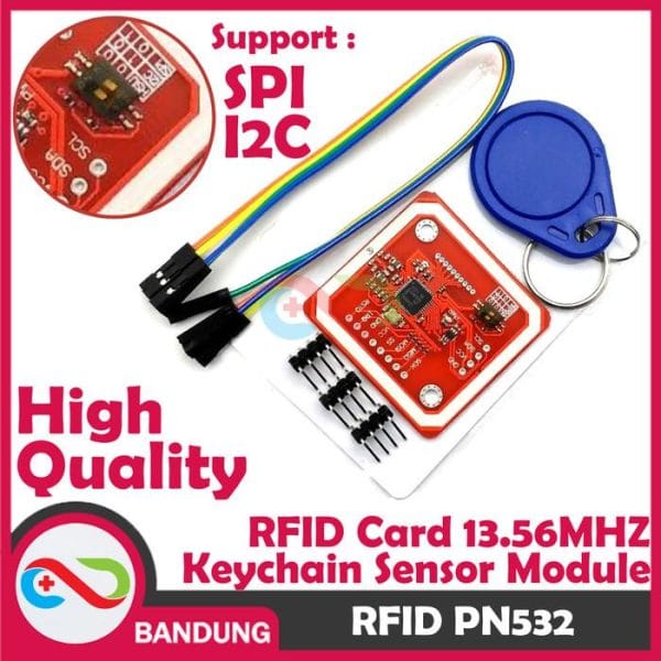 PN532 NFC RFID CARD 13.56MHZ READ WRITE KEYCHAIN SENSOR MODULE