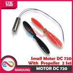 MICRO SMALL DC 720 HIGH TORQUE HIGH SPEED FOR DRONE PLUS BALING BALING - Image 3