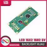 LCD Character 16x2 1602 5V – Modul Layar Hijau dengan Backlight, Tanpa I2C - Image 6