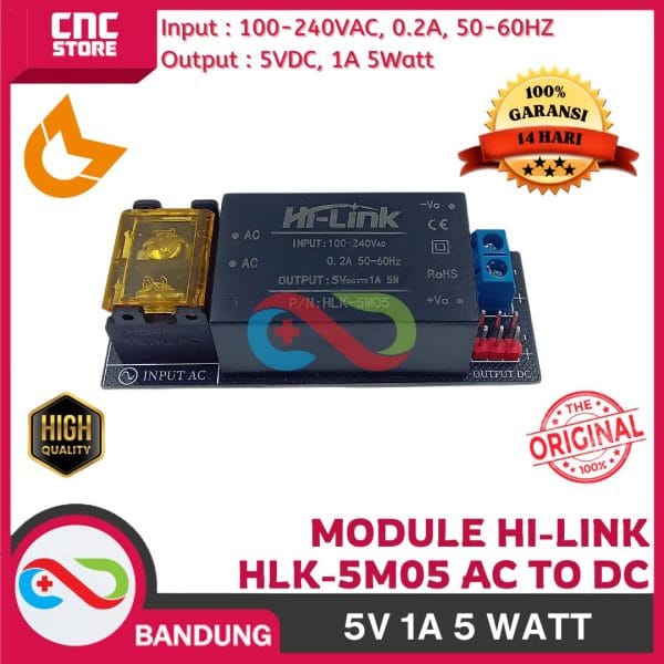 HI-LINK HLK-5M05 MODULE AC TO DC 5V 1A 5 WATT