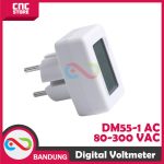 VOLTMETER DIGITAL AC 80-300V DM55-1 VOLTASE STOP KONTAK RUMAH TEGANGAN PLN - Image 4
