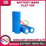 BATERAI BATRE BATTERY 18650 RILL 1200 - 1500 MAH 3.7V - Image 3