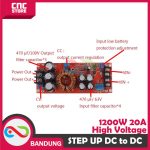 High Power DC DC Step Up 10-60V to 12-80V Boost Converter I 1200W 20A - Image 4