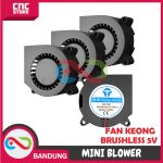 MINI BLOWER FAN KEONG BRUSHLESS 5V COOLING TURBO 4020 40MMx20MM NEW - Image 4