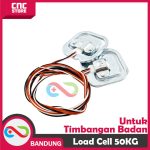 Sensor Berat Load Cell 50kg Half Bridge Weight Timbangan Badan Akurat - Image 5