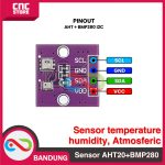 AHT20+BMP280 AHT20 BMP280 TEMPERATURE HUMIDITY ATMOSFERIC SENSOR - Image 3