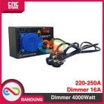 DIMMER 4000W AC PENGATUR KECEPATAN GERINDA SELEPAN LAMPU BOR PEMANAS MC4K16A 4000 WATT - Image 3