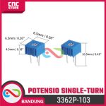Potentiometer 10K 3362P-103 Single-Turn – Resistor Adjustable Presisi - Image 2