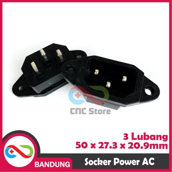 SOKET SOCKET AC KOMPUTER MALE