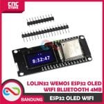 LOLIN32 WEMOS ESP32 OLED WIFI BLUETOOTH 4MB DEVELOPMENT BOARD ESP-32 - Image 2