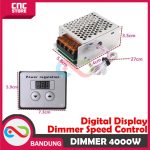 DIGITAL AC 220V 4000W SCR CASE VOLTAGE REGULATOR SPEED CONTROLLER DIMMER - Image 4