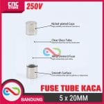 FUSE SEKRING KACA 5x20MM 250V GLASS FUSE TUBE -10A - Image 4