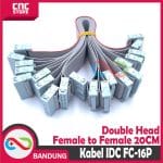 KABEL FC-16P JTAG IDC DOUBLE HEAD FEMALE TO FEMALE 20CM ABU