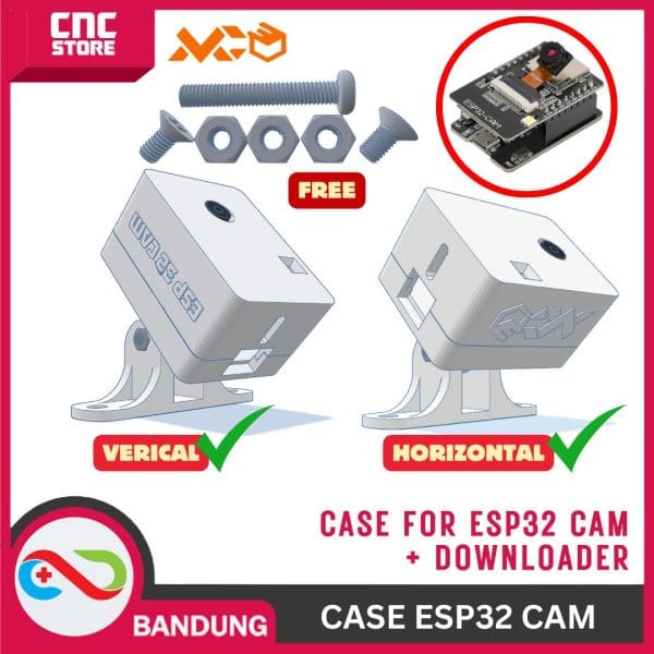 CASE ESP32 CAM DAN SHIELD PROGRAMER BOX HOUSING MOUNTING CASING ESP CAM