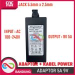 ADAPTOR 9A 5A JACK STANDAR + KABEL POWER SWITCHING ADAPTER  5A 9V - Image 3