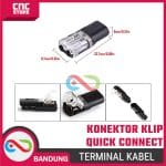 Terminal Kabel Konektor Klip Quick Connect Waterproof untuk Kabel Kawat – Koneksi Cepat dan Aman - Image 2