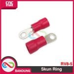 SKUN KABEL RING WARNA RV8-5 - kabel 8mm-5mm Baut 5mm. - Merah - Image 2
