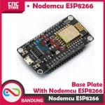 NODEMCU ESP8266 LUA WIFI V3 4MB 32MBITS CH340 WITH BASE PLATE - Image 3