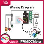 PWM DC motor speed regulator 6V12V24V forward and reverse - Image 4